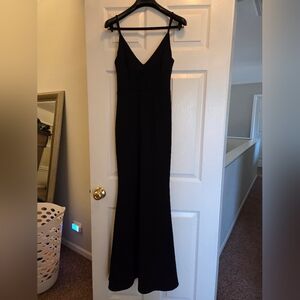 Lulu's Black Maxi Dress